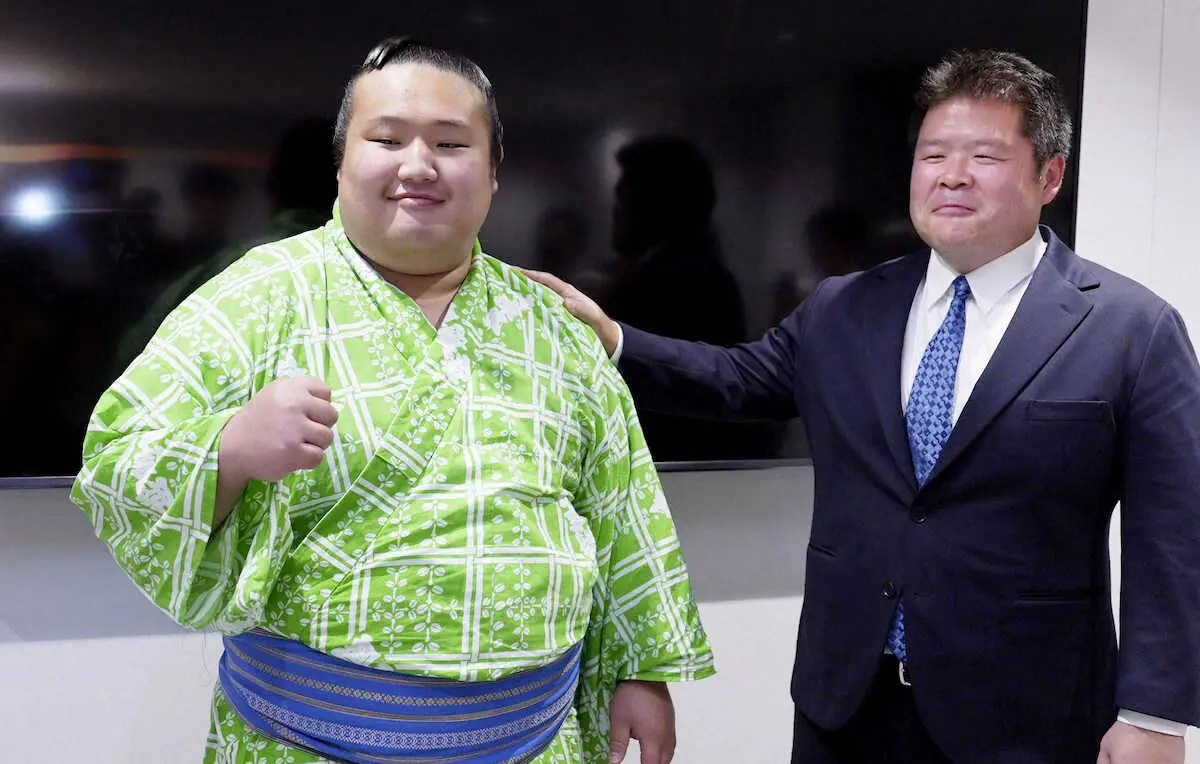 新十両・時不動 「長い道のり」でついに手にした関取の座「どっしりとした相撲を取りたい」