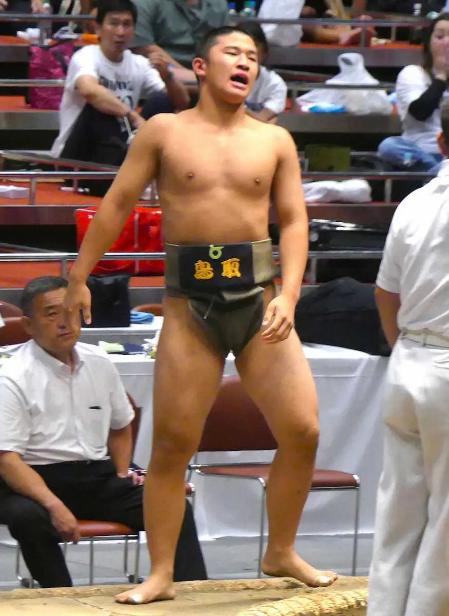 【全国都道府県中学生相撲锦标赛】体重90公斤的隍元哉成为日本第一！接连击败大型选手 其兄为幕下力士太秦