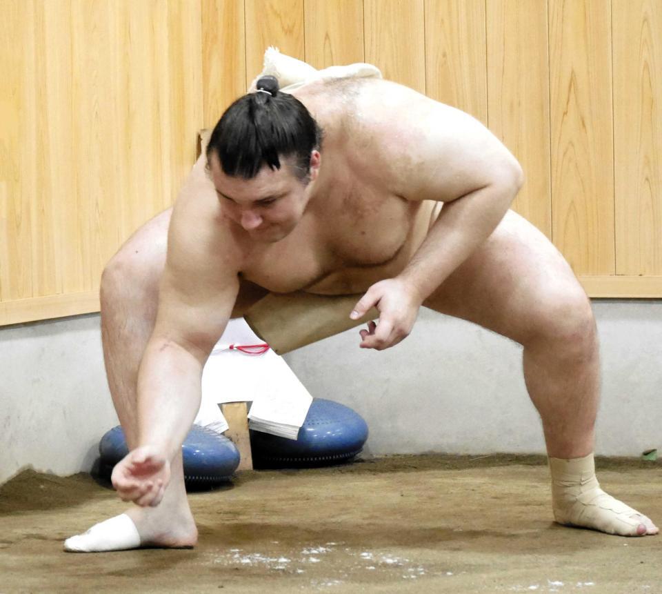 安青錦 関取と相撲取らない 左足考慮した“異例方針”で初日へ「やれることをやってきている。不安はない」