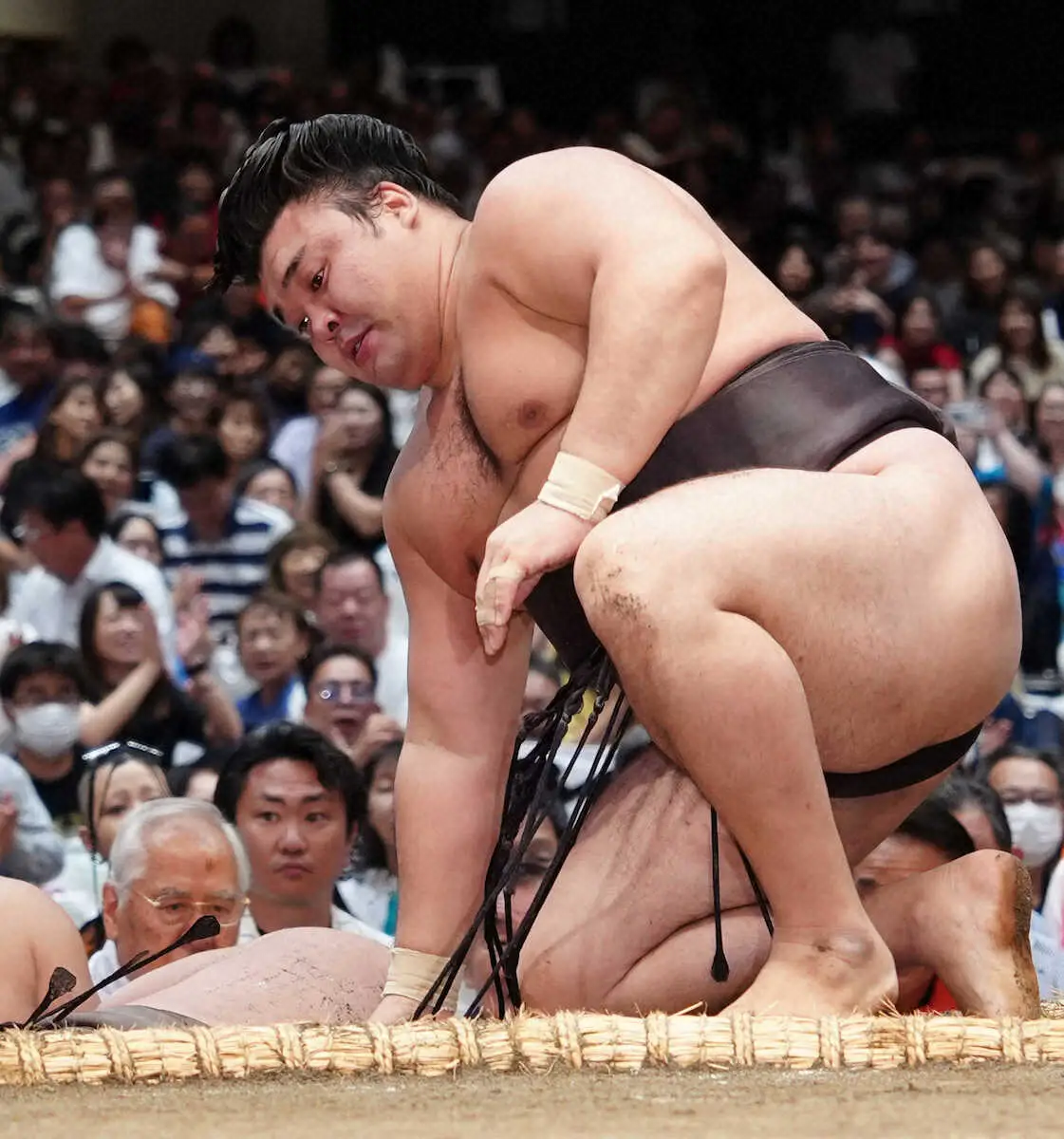 上位陣は2日目も安泰 横綱・大の里は2日続けて大ジャンプ！綱獲りの霧島は難敵・伯乃富士を撃破