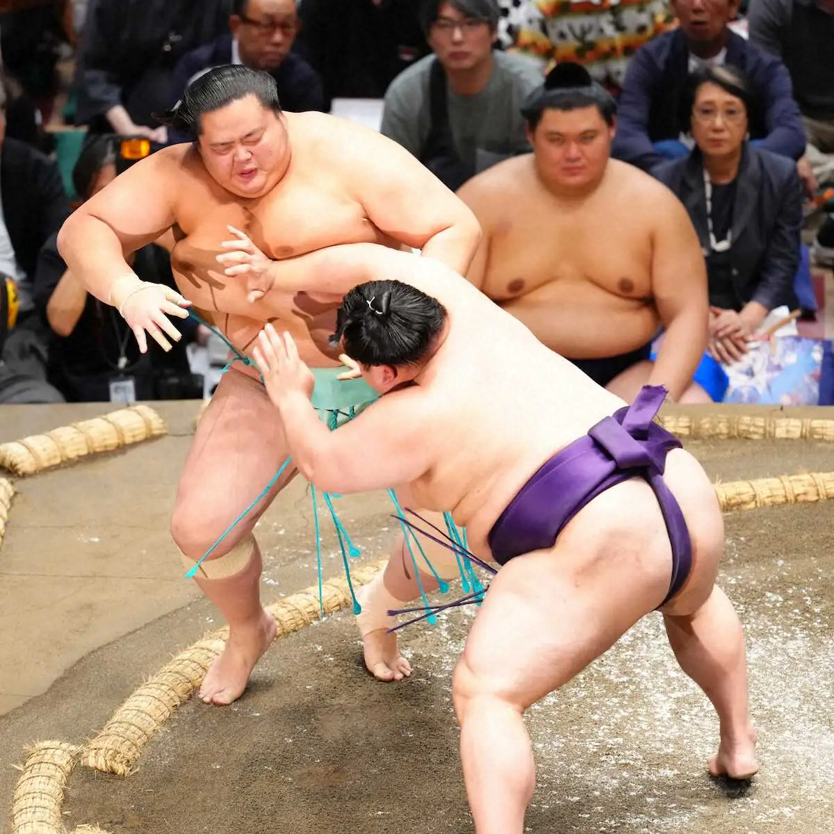 大関・琴桜に土、5日目で早くも幕内全勝消える 大関復帰の安青錦はまさかの2連敗 大の里は連敗回避