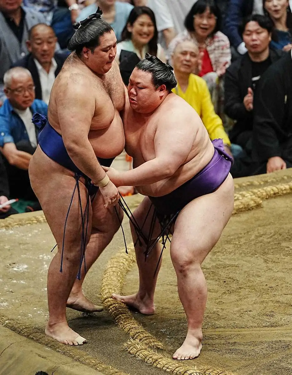 美ノ海 自己最速タイの10日目勝ち越し王手 現在の番付、何勝何敗か把握せずとも告白