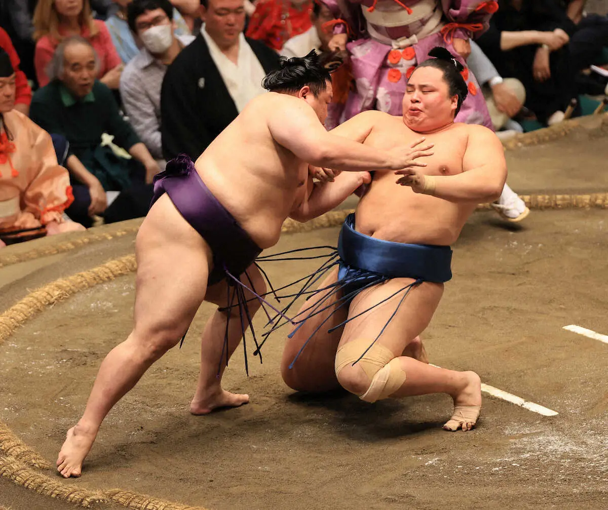 幕内・琴勝峰が休場 昨年夏場所以来6度目 前日の取組で背中から崩れ落ちる