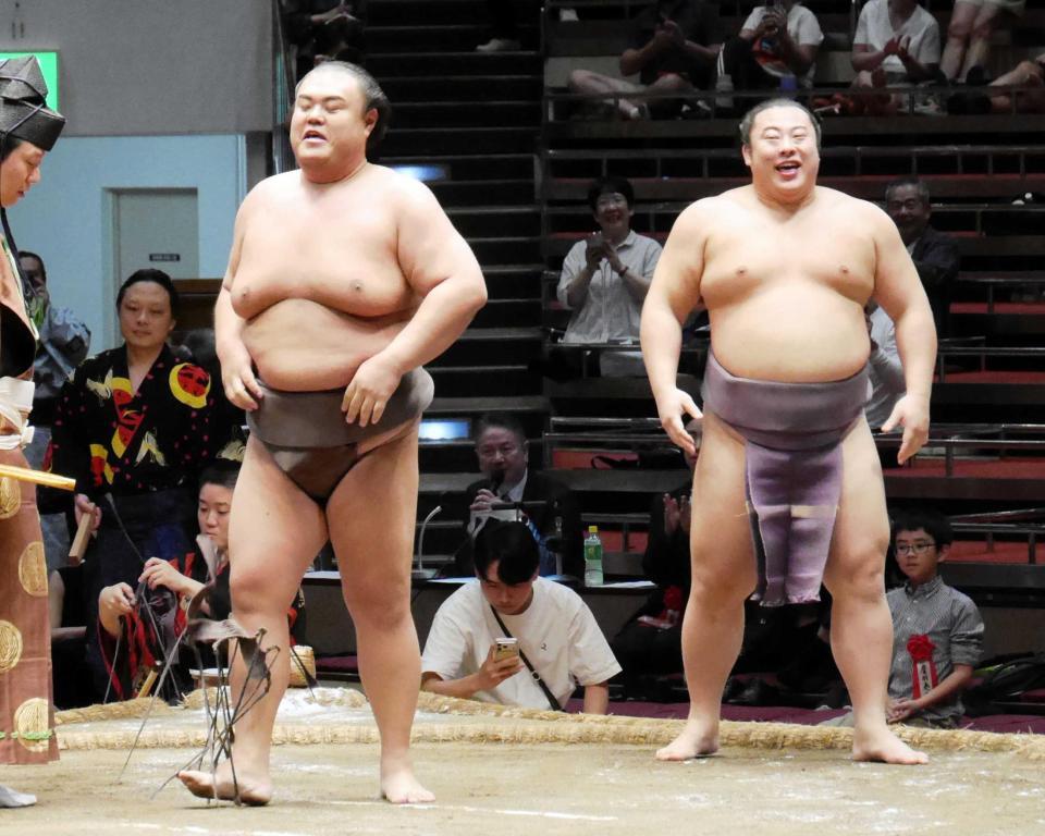 元英乃海が断髪式 弟・翔猿に寄り切り勝ち！最後の一番に大歓声「相撲をやってきて本当によかった」