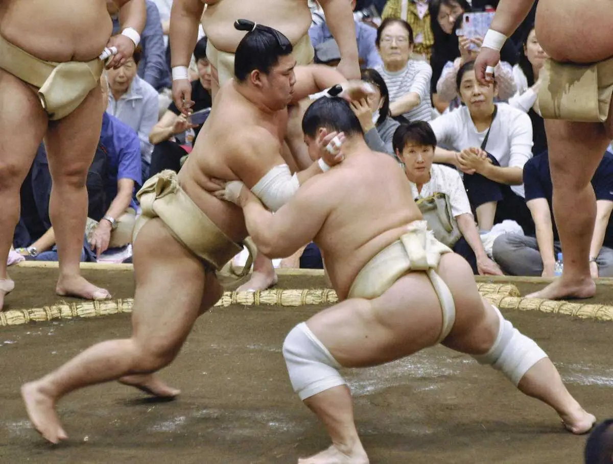 大相撲秋巡業 藤ノ川が実戦稽古「声援が増えた感じする」
