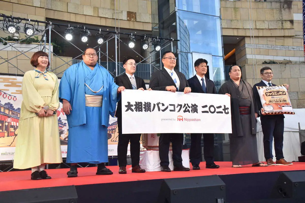 母がタイ出身の十両・生田目「大相撲の力士として帰れれば楽しみ」都内でバンコク公演開催会見