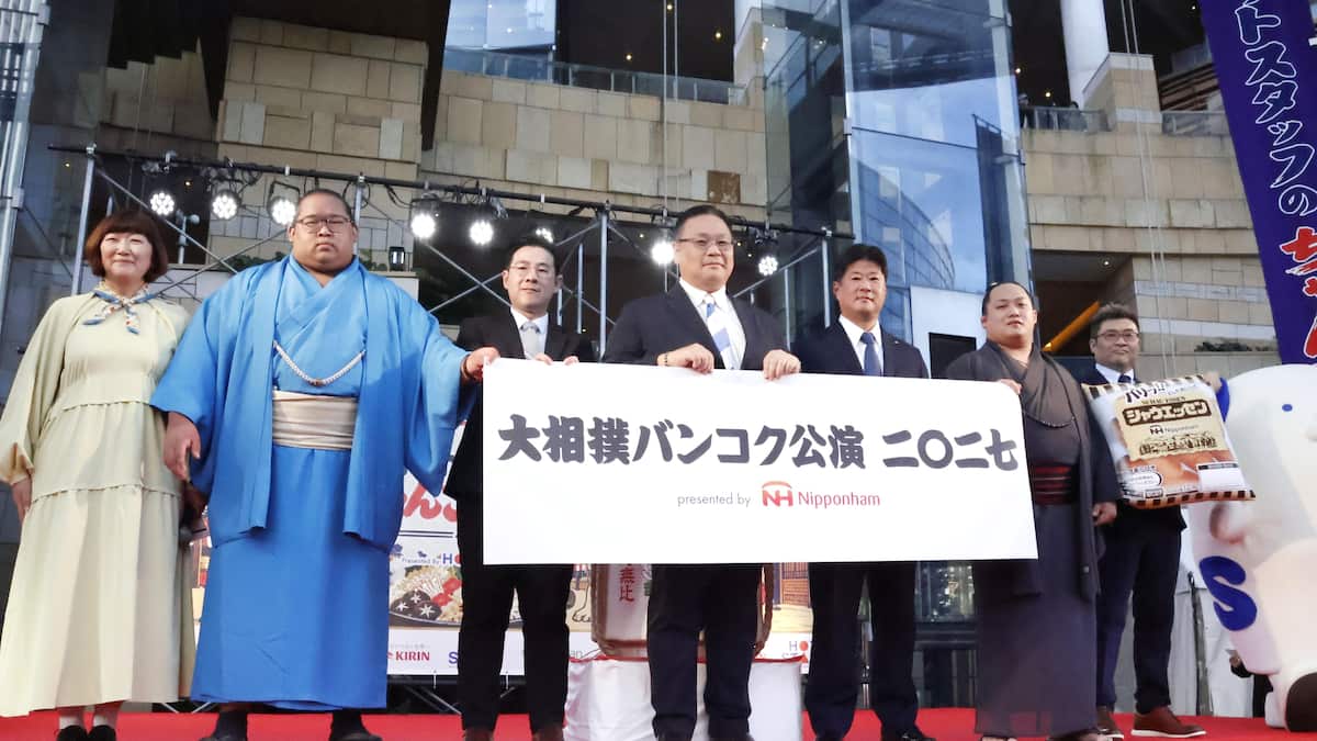 母がタイ出身の十両生田目「気合が入った」 来年6月の大相撲バンコク公演へ意欲