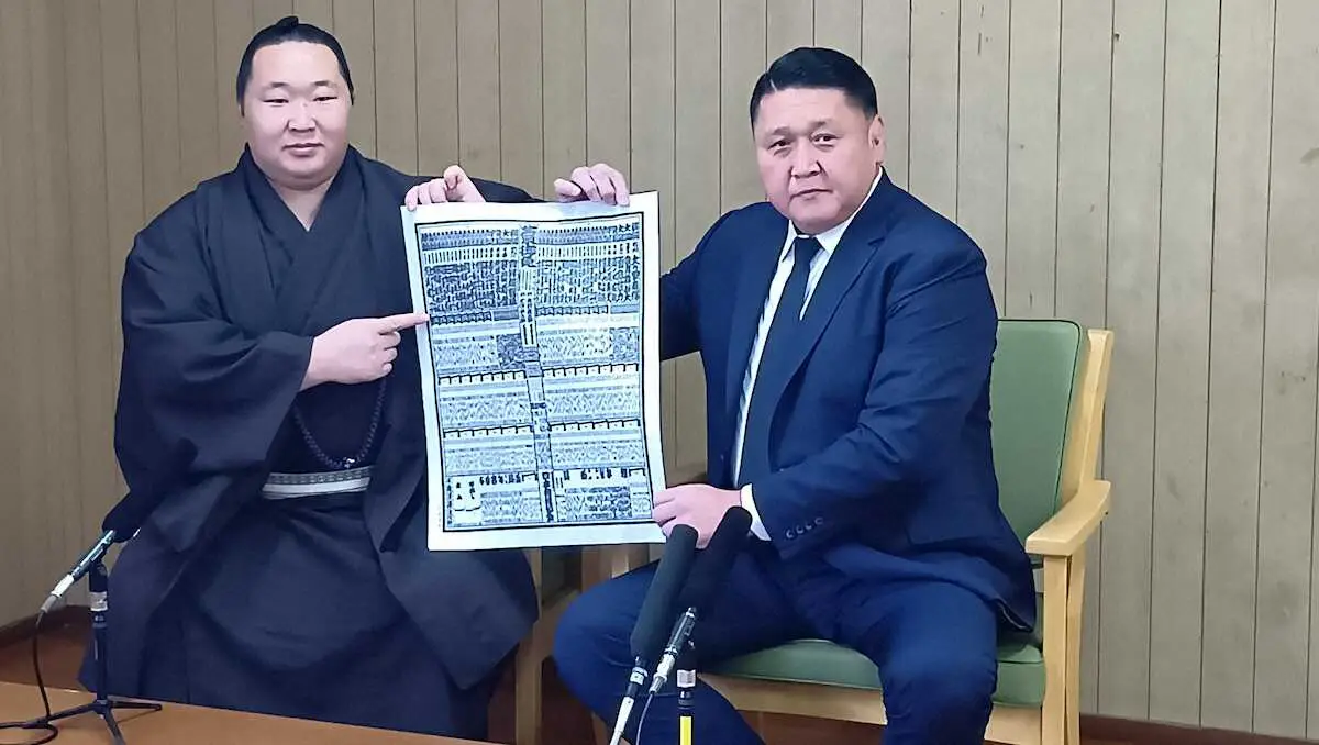 旭海雄 旭天鵬が育てた初の幕内 同級生・大の里との対戦希望を語る