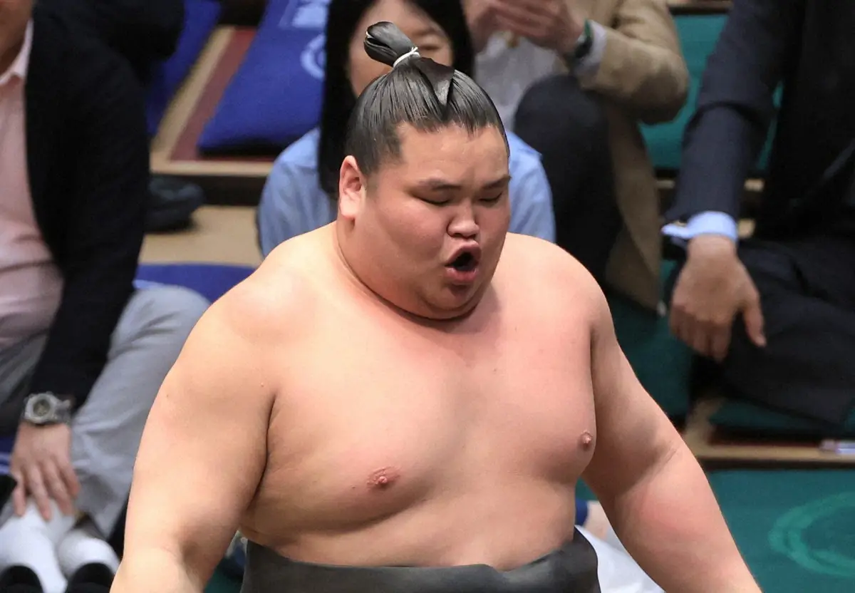 旭富士、歴代4位タイのデビューから22連勝 初の幕下の土俵でも会心の勝利